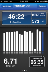 day 111 half marathon training calgary